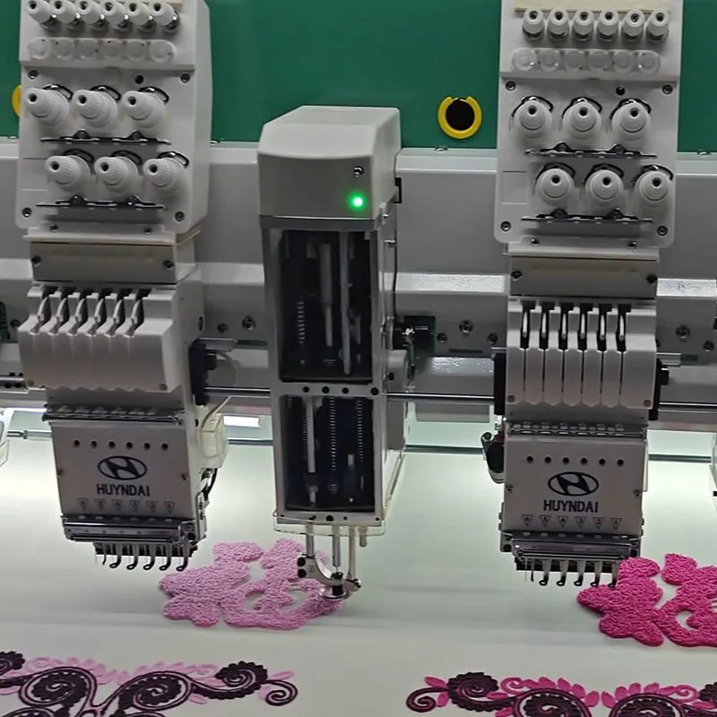 DOUBLE USE Computerized Embroidery Machine